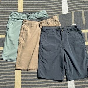 BOY'S RESERVE HEATHER HYBRID SHORTS